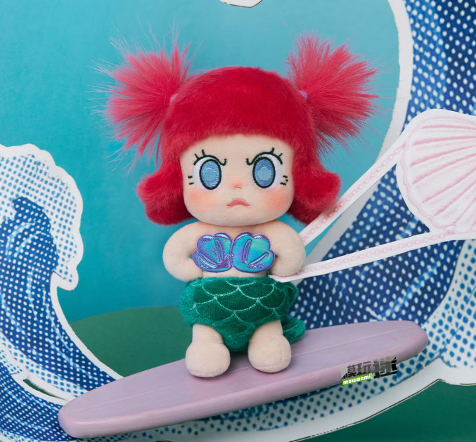 泡泡玛特推出“Angry Molly[PLAY]迪士尼公主系列”毛绒挂件盲盒-MOKIHUB
