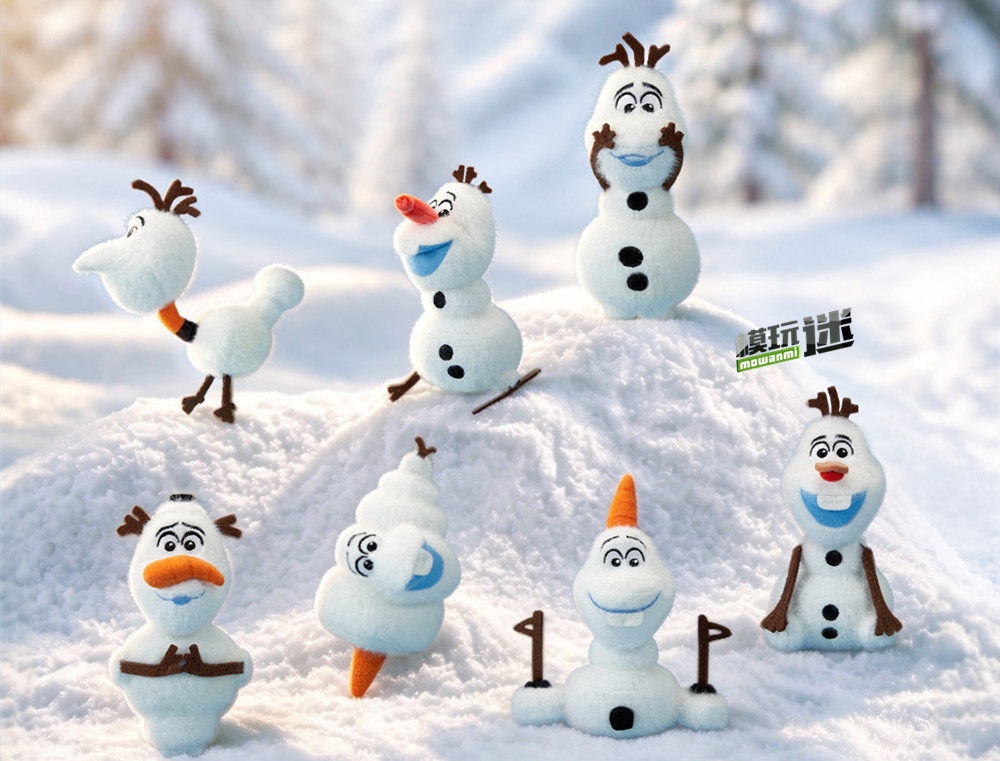 1.jpg 52Toys推出“冰雪奇缘雪宝讲故事系列”毛绒挂件盲盒-MOKIHUB